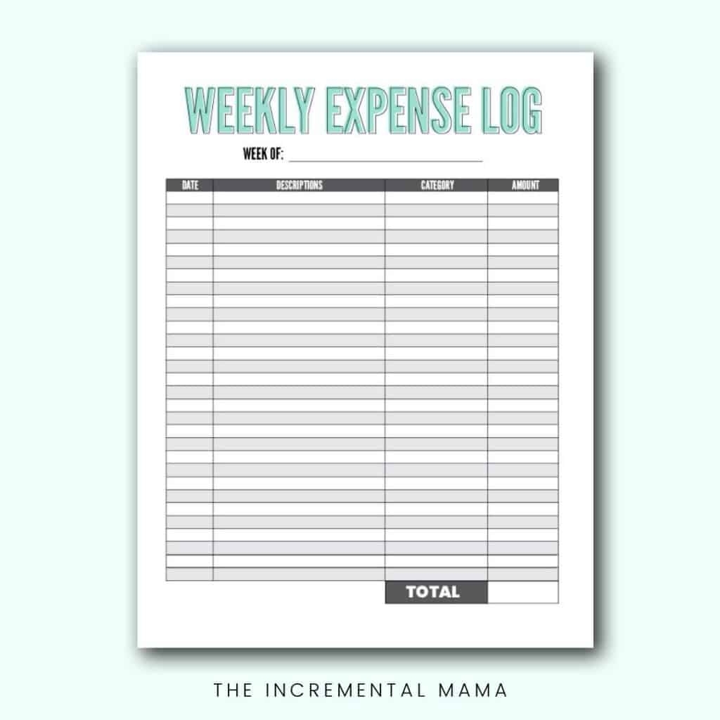 Free Printable Budget Worksheets