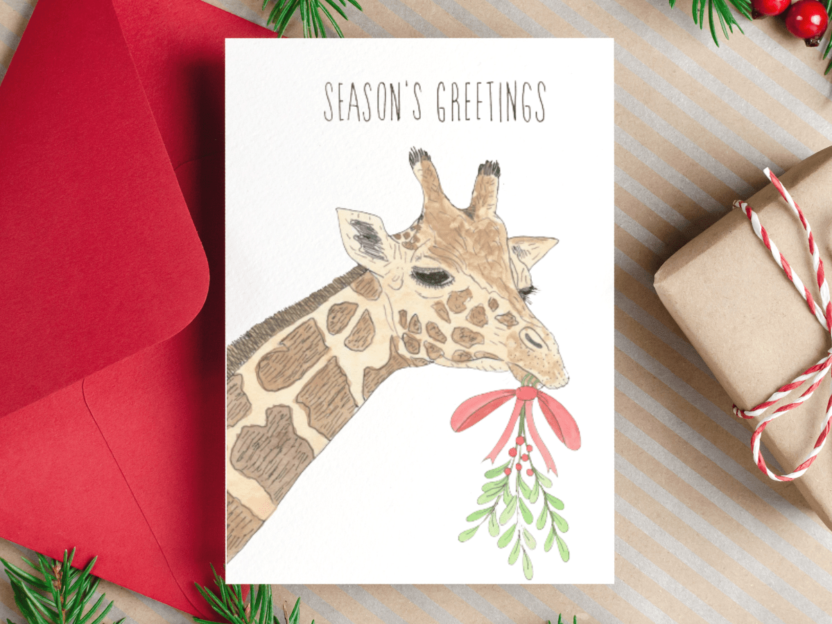 Free Christmas Card Printable Handmade Weekly