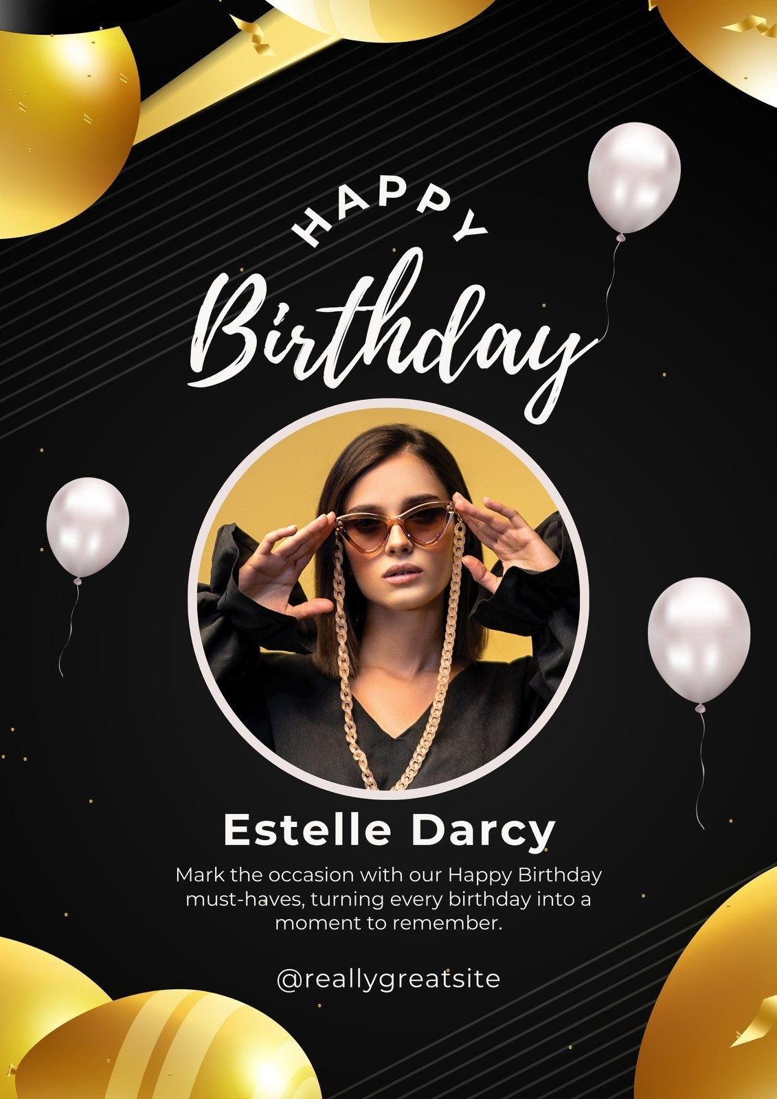 Free Custom Printable Birthday Flyer Templates Canva