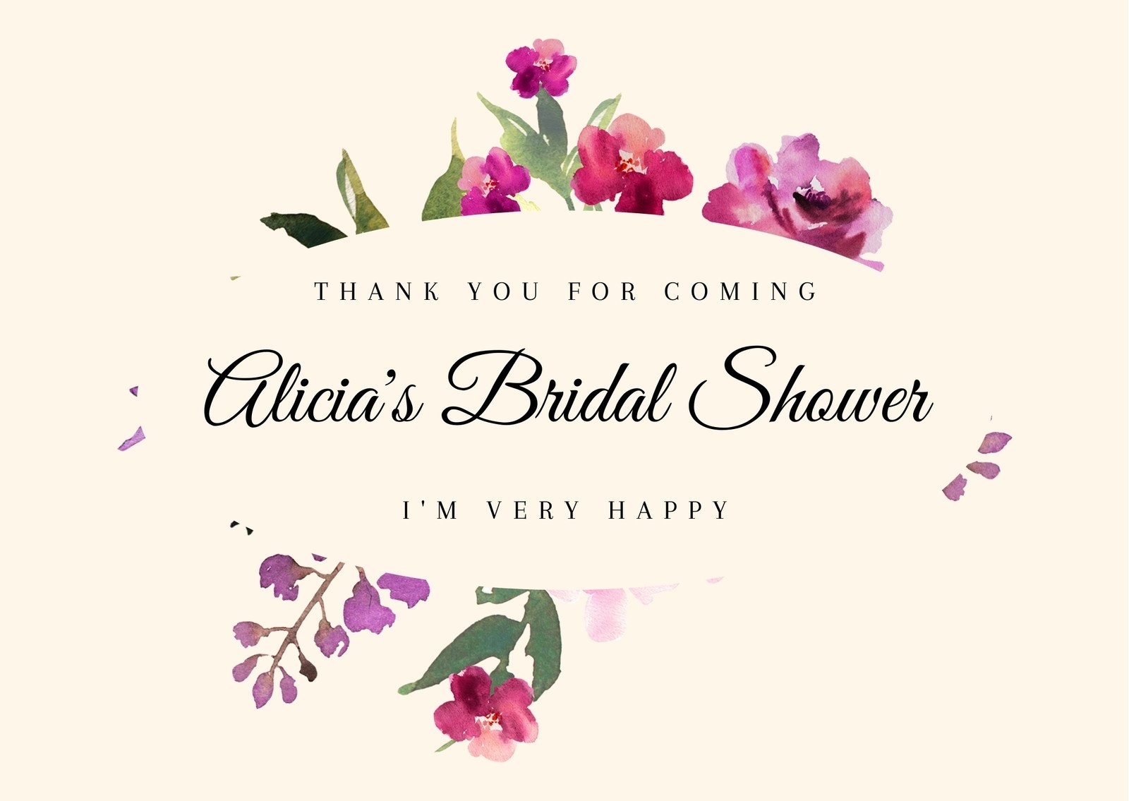Free Printable Bridal Shower Cards