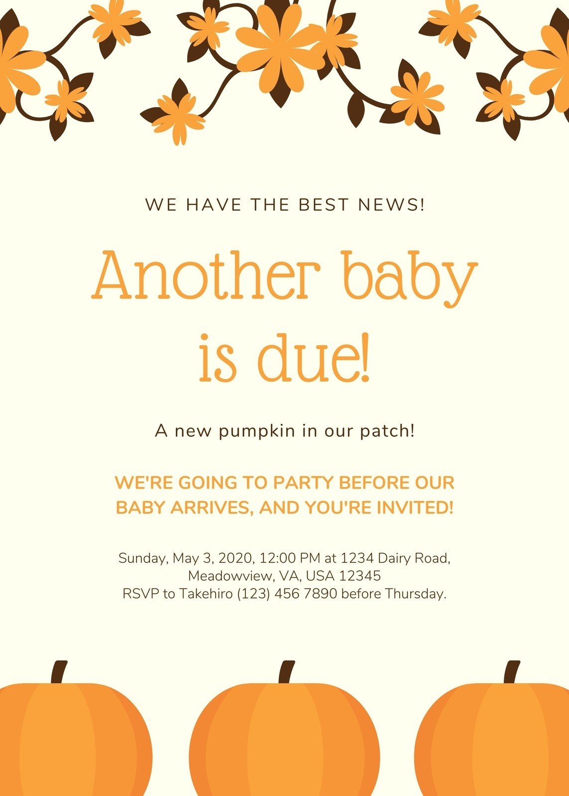 Free Printable Pregnancy Announcement