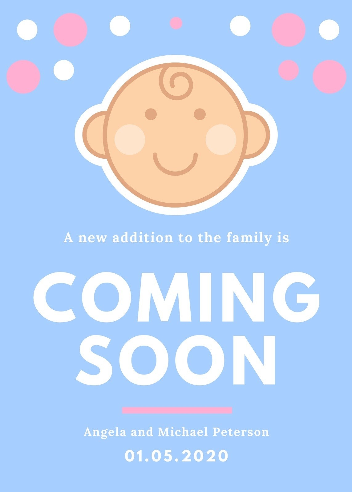 Free Printable Pregnancy Announcement Cards
