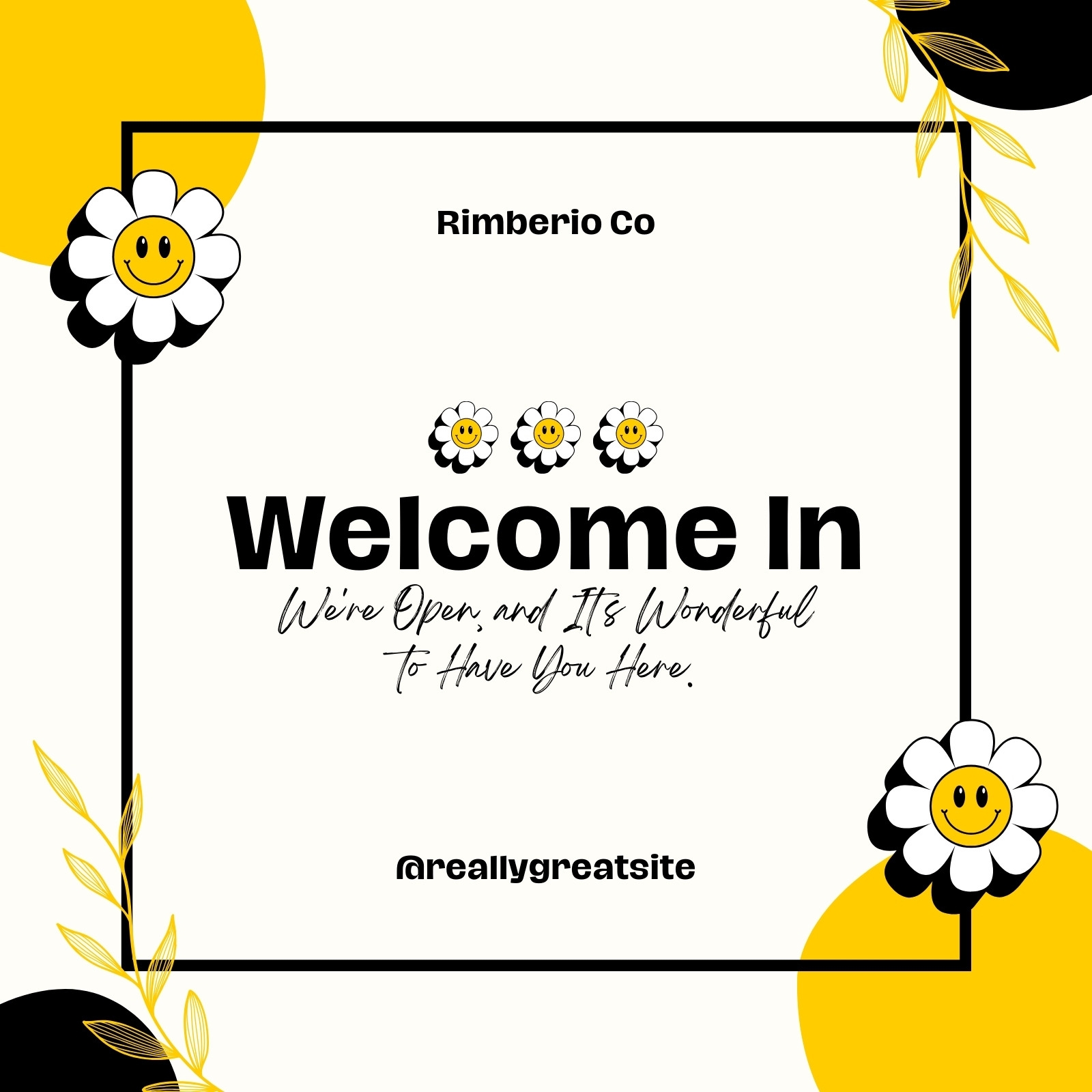 Free Custom Printable Welcome Yard Sign Templates Canva