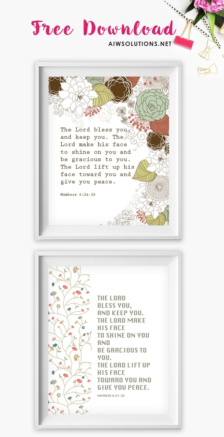 Free Download Printable Scripture Art