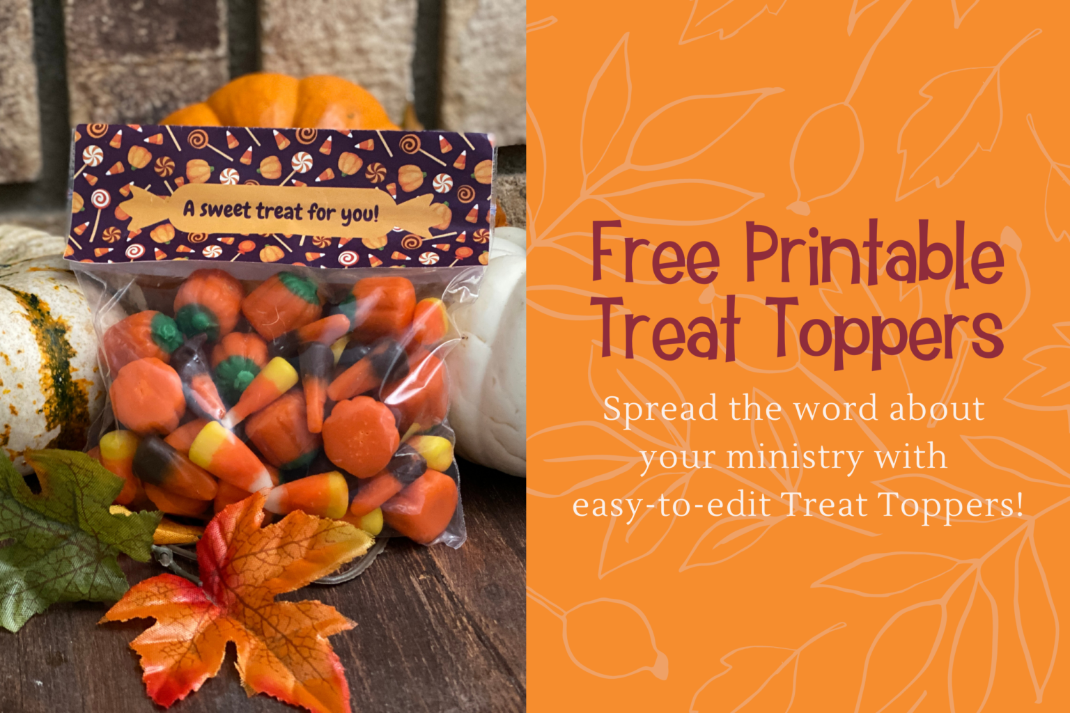 FREE Download Treat Bag Toppers