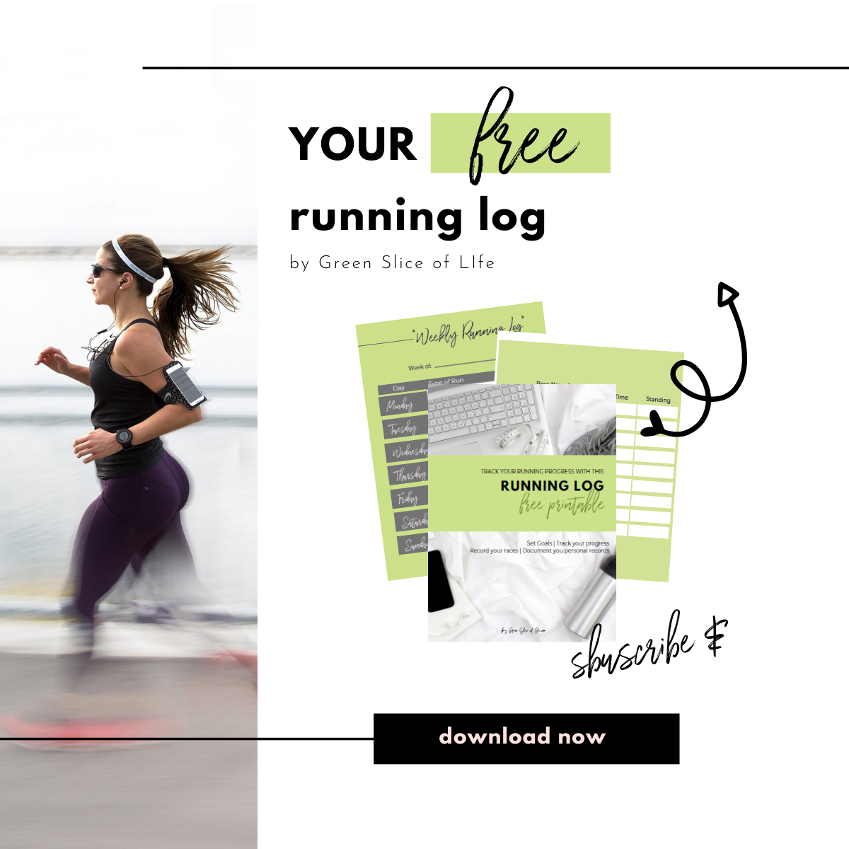Free Printable Running Journal