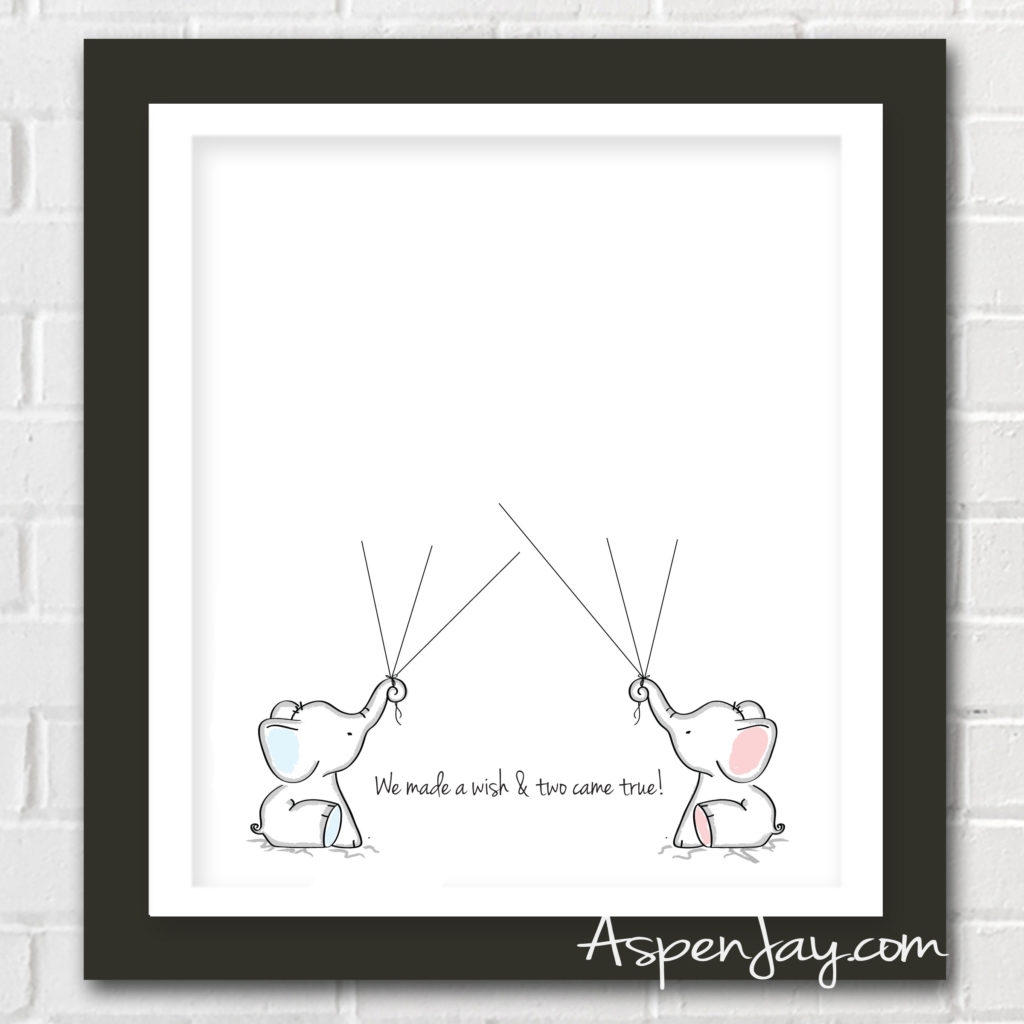 FREE Elephant Guest Book The Mama to be Will Adore Aspen Jay