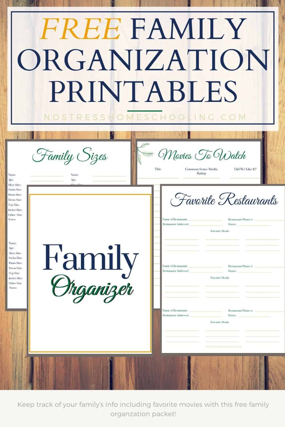 Home Binder Printables Free