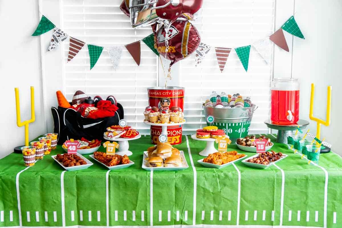 Free Football Printables For Any Football Party Play Party Plan