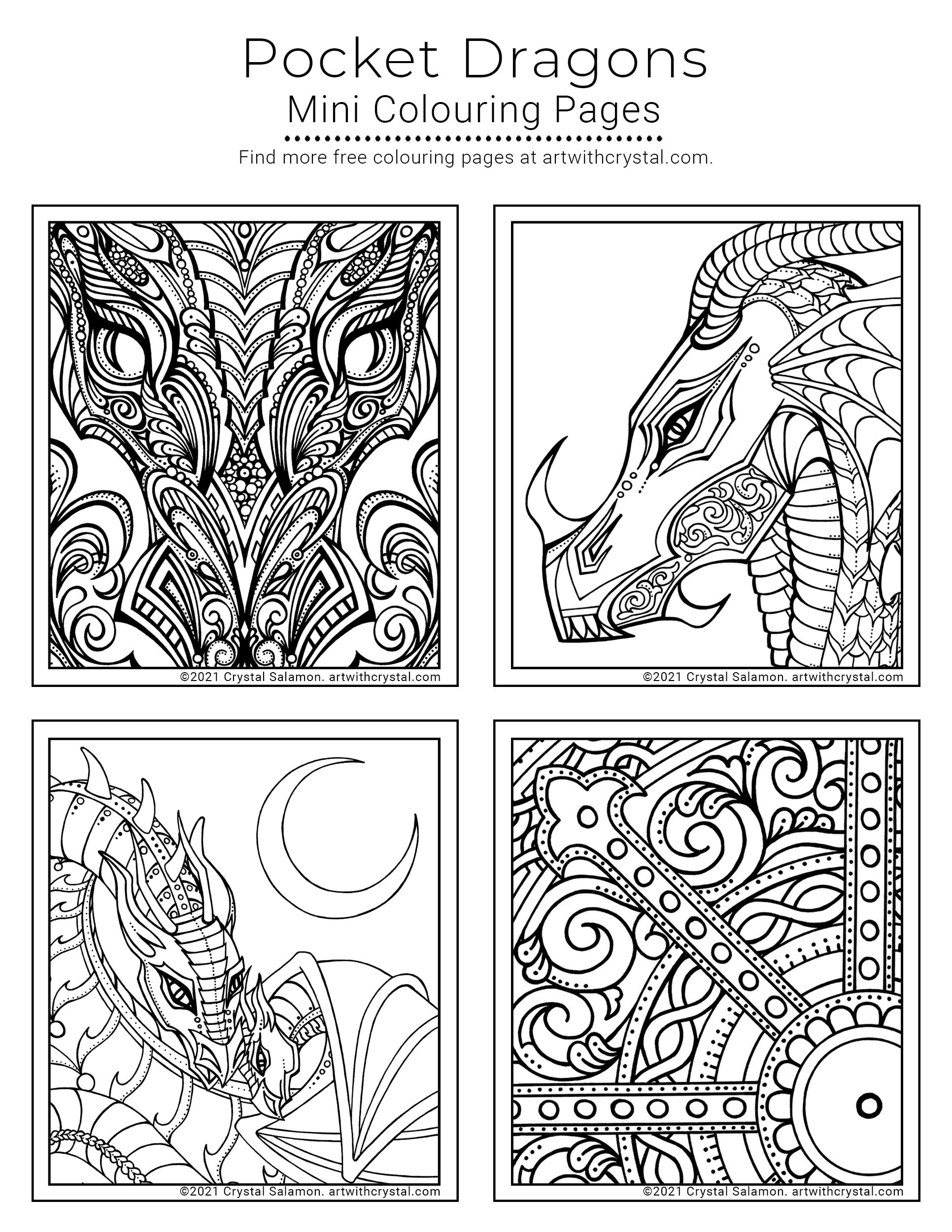 Free Printable Small Coloring Pages