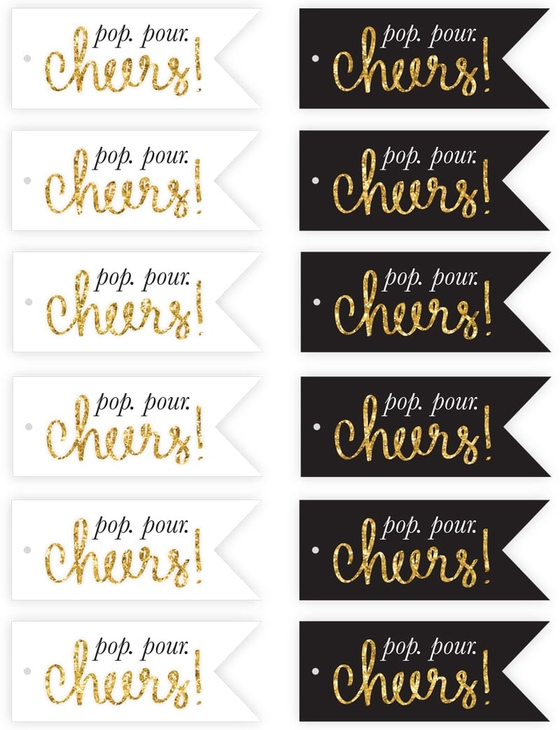 Free New Year s Eve Print Tags Pizzazzerie