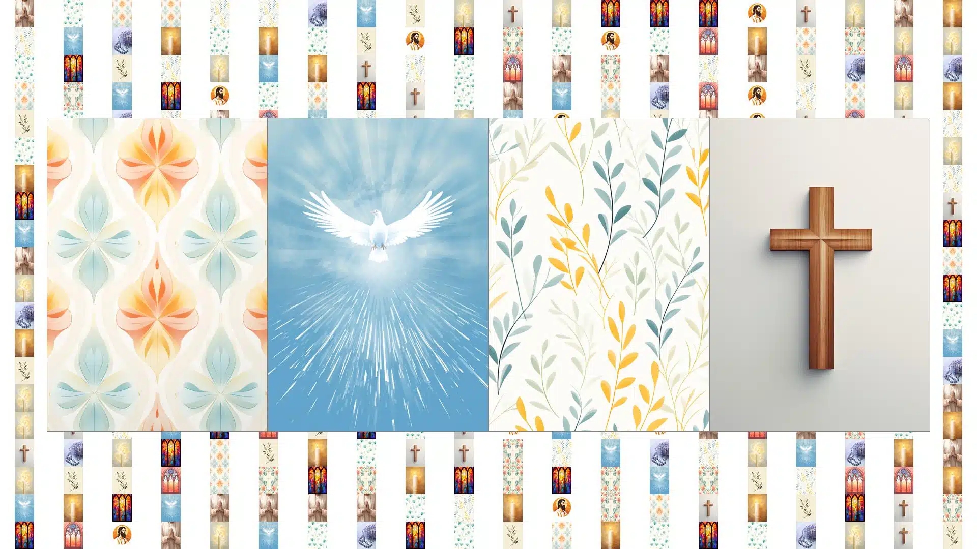 Free Printable 5 x7 Confirmation Greeting Cards