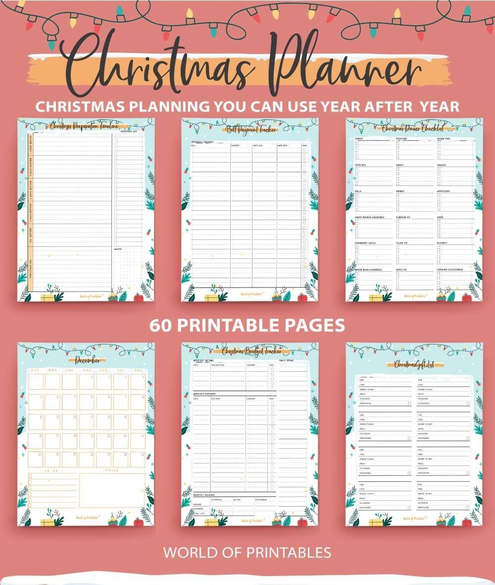 Free Happy Planner Christmas Printables