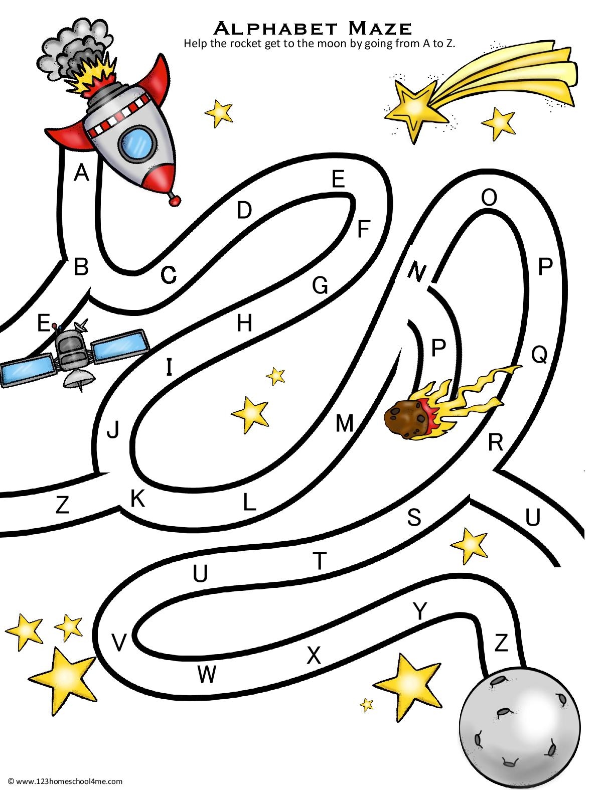 Free Children S Mazes Printable