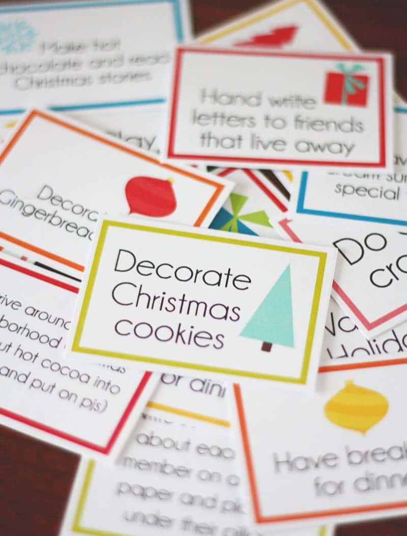 Free Printable Advent Activities