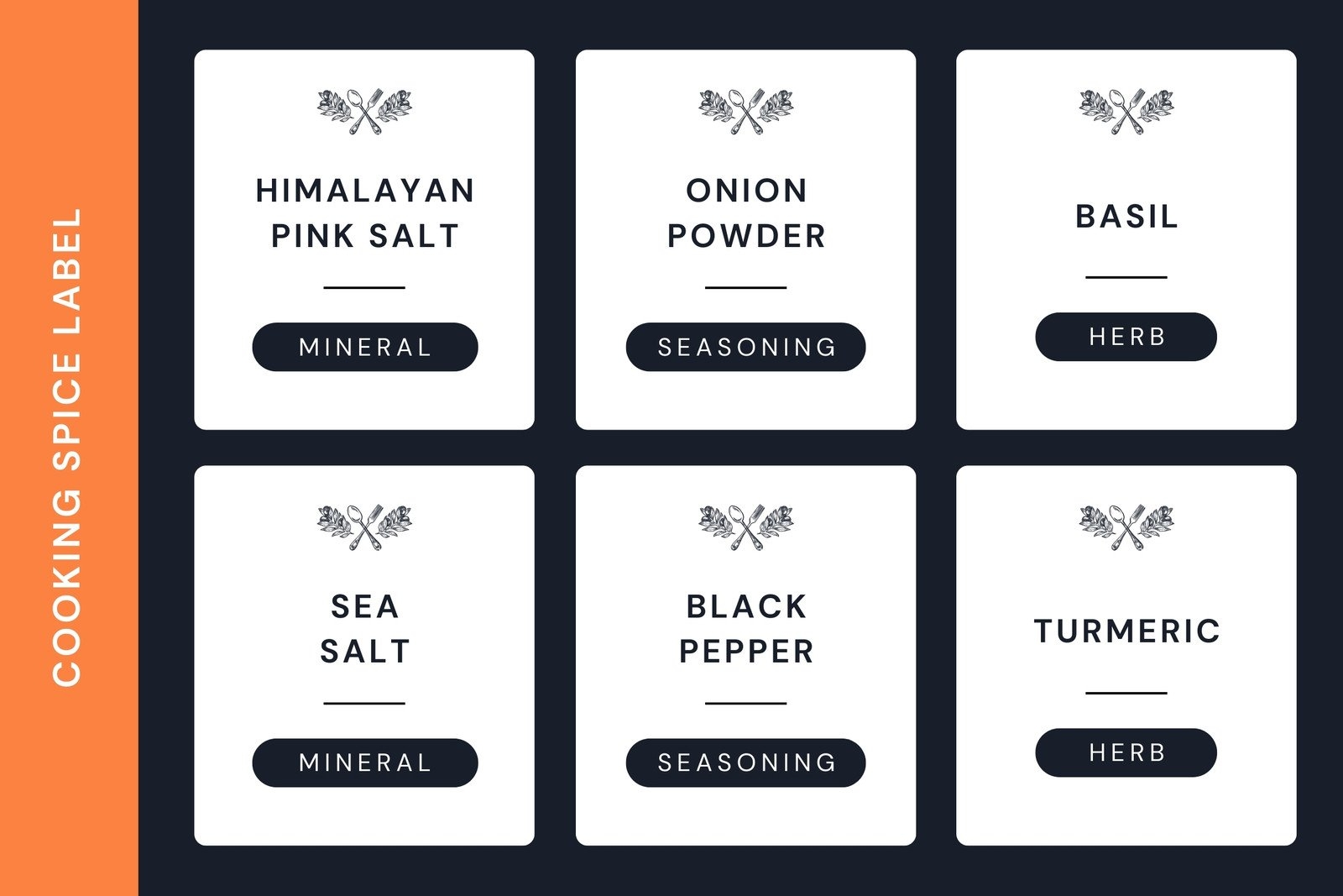 Free Printable And Customizable Kitchen Label Templates Canva