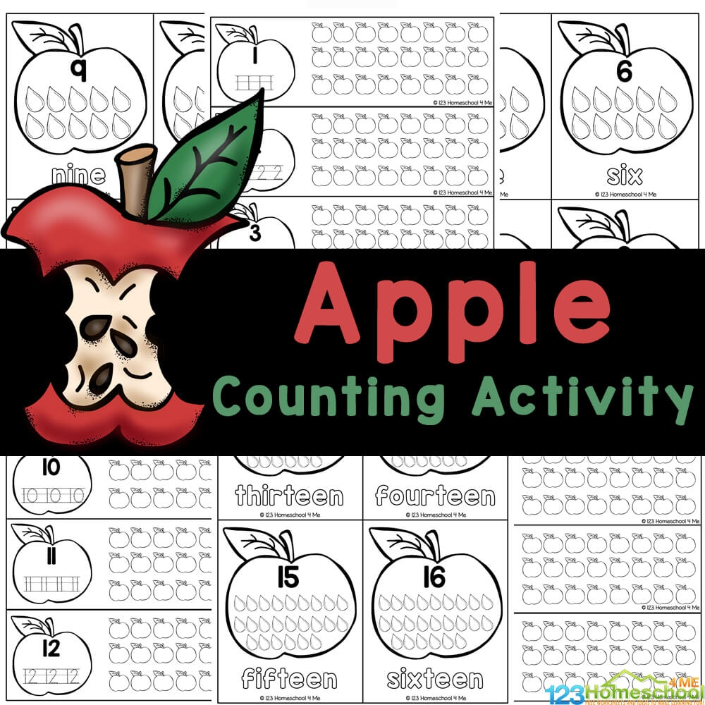 Free Printable Apple Worksheets