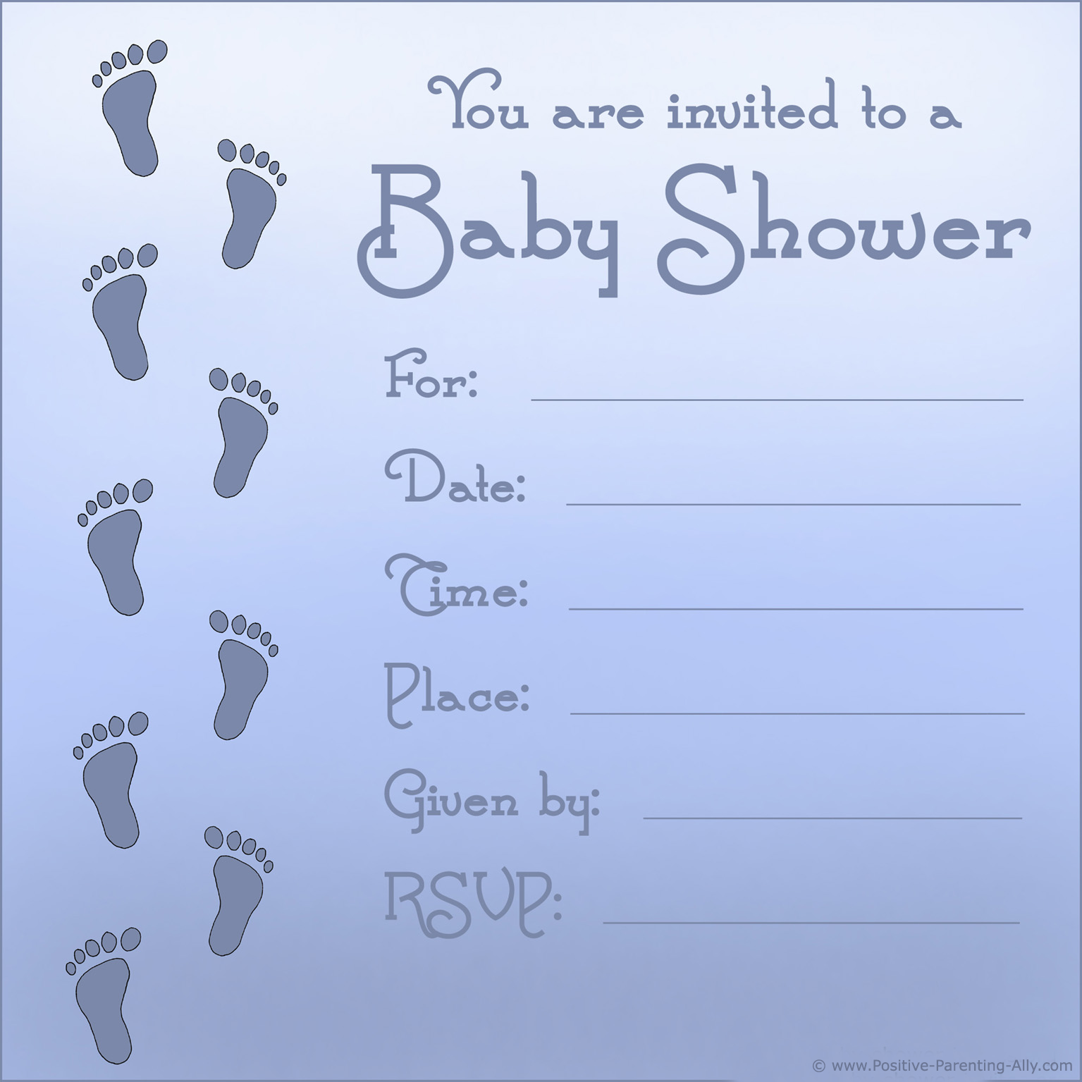 Free Printable Invitations Baby Shower