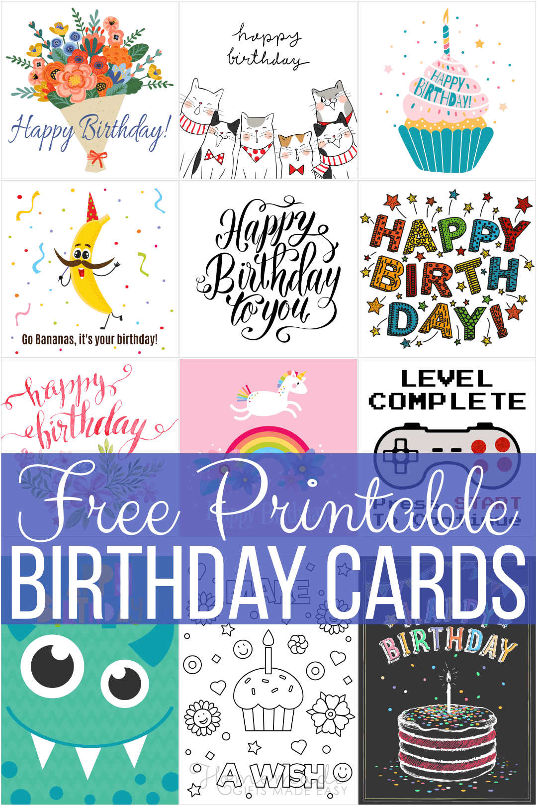 Free Printable Birthday Chronicle