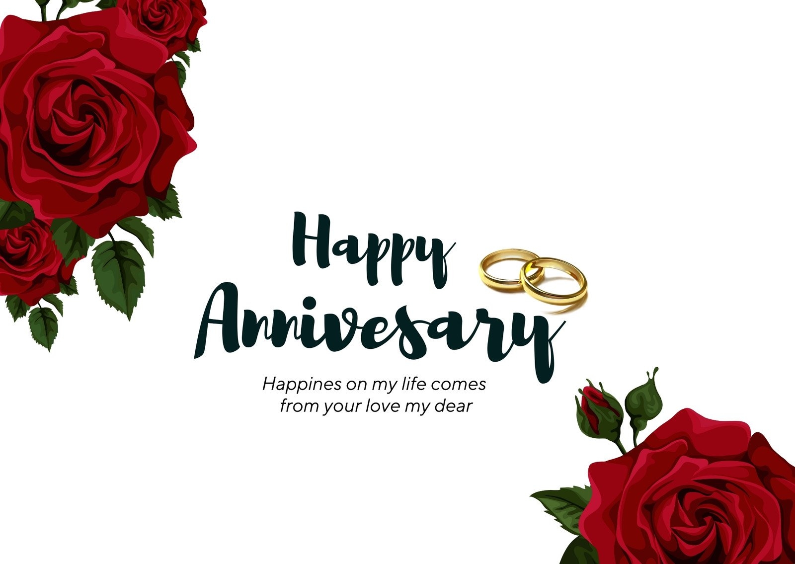 Anniversary Card Free Printable