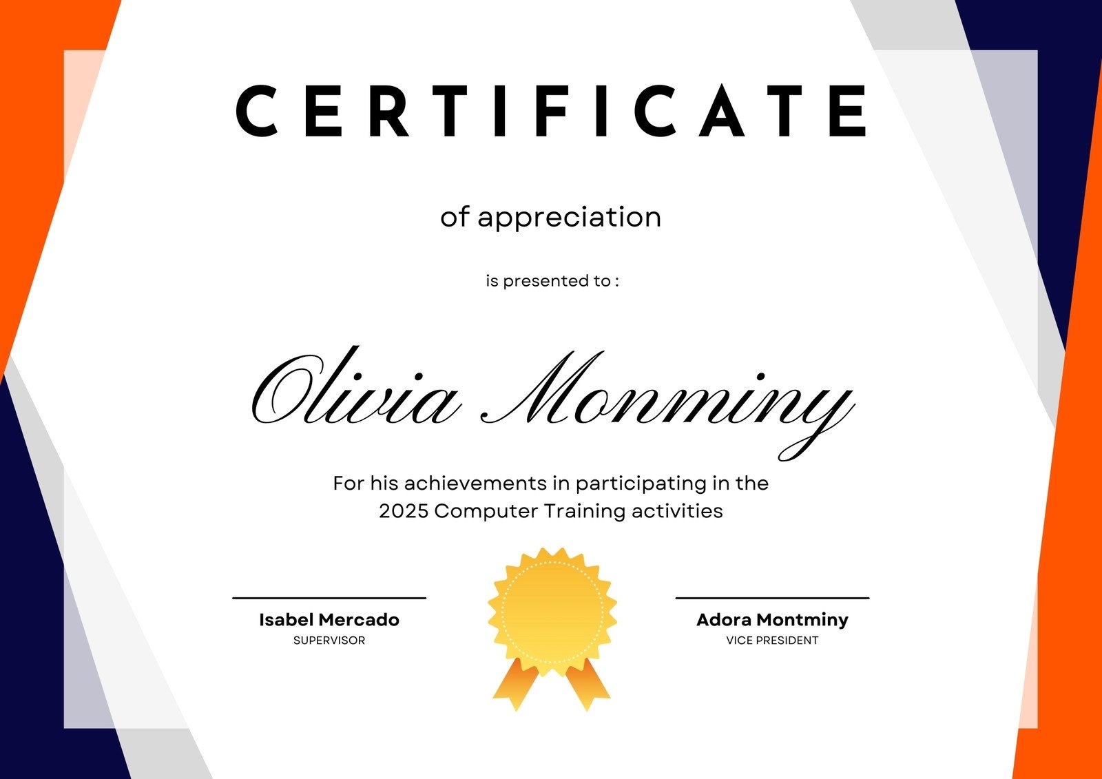 Student Certificates Printable Free