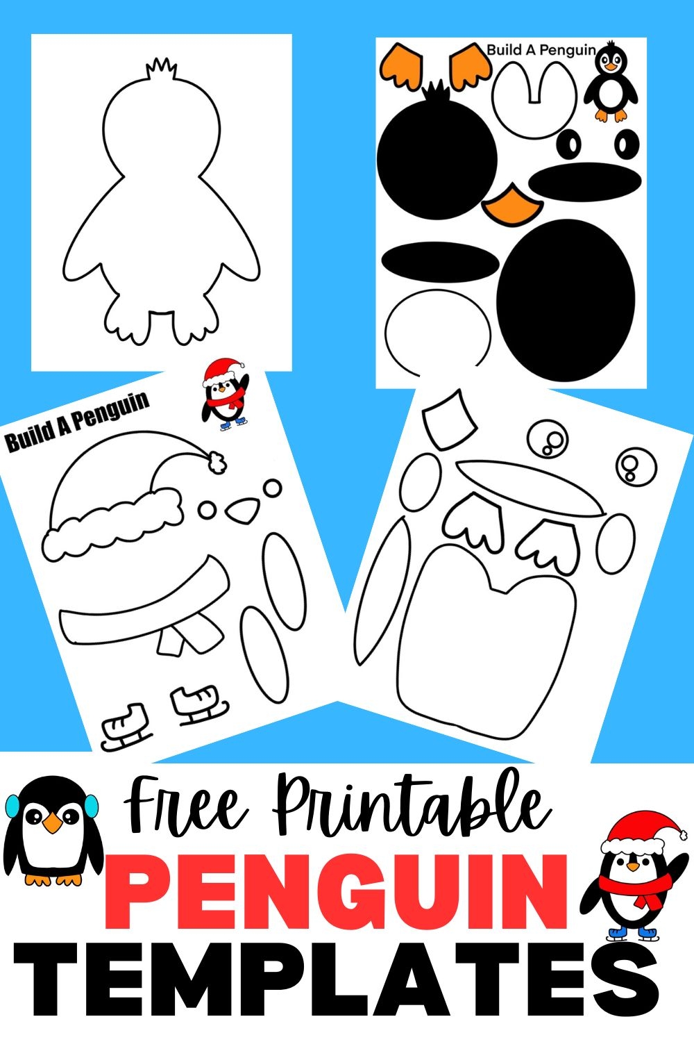 Free Penguin Printables Templates