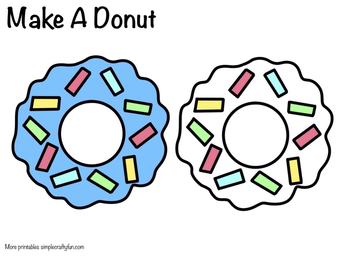 Donut Printables Free