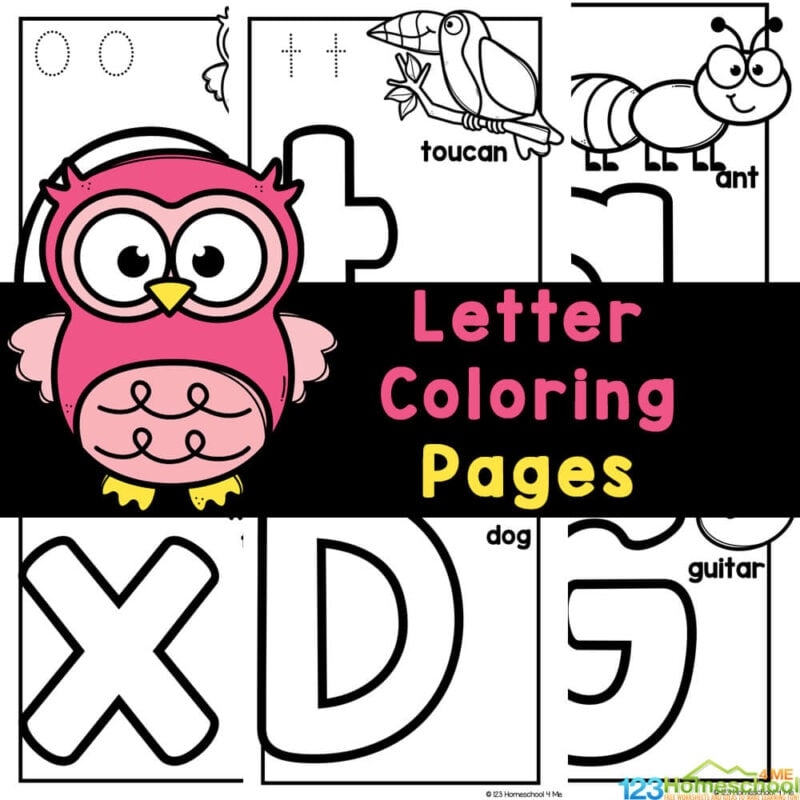 Free Printable Prek Coloring Sheets