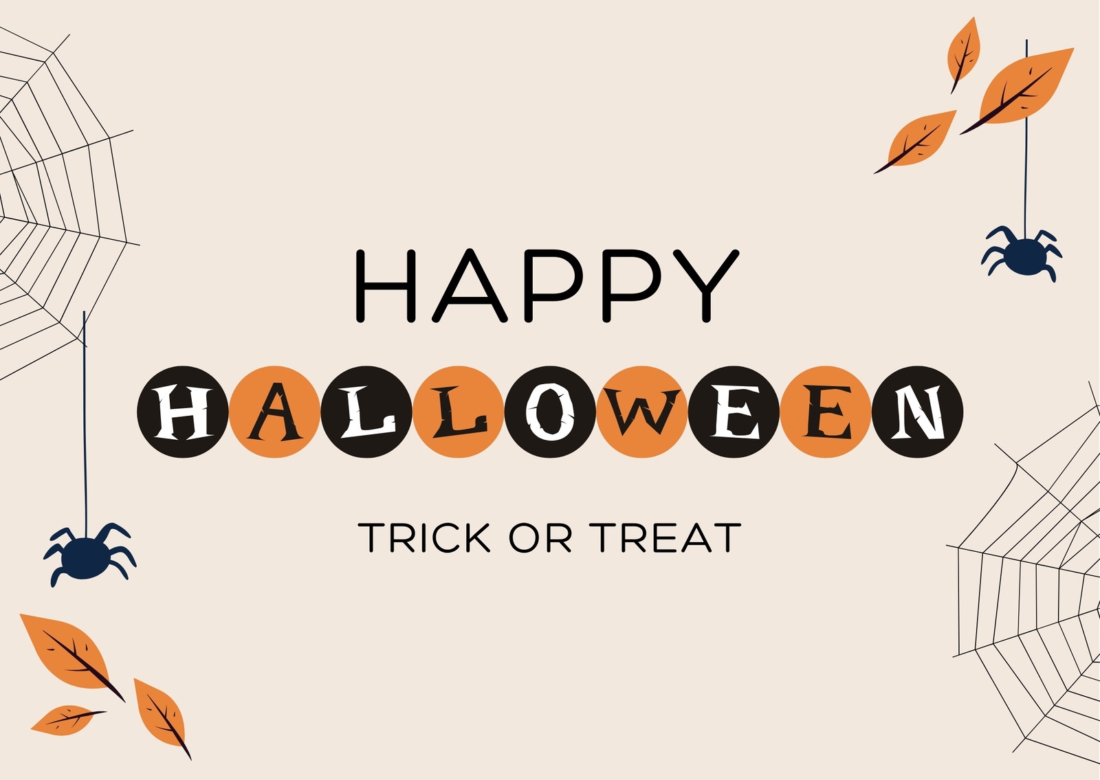 Free Printable Halloween Customizable Sign