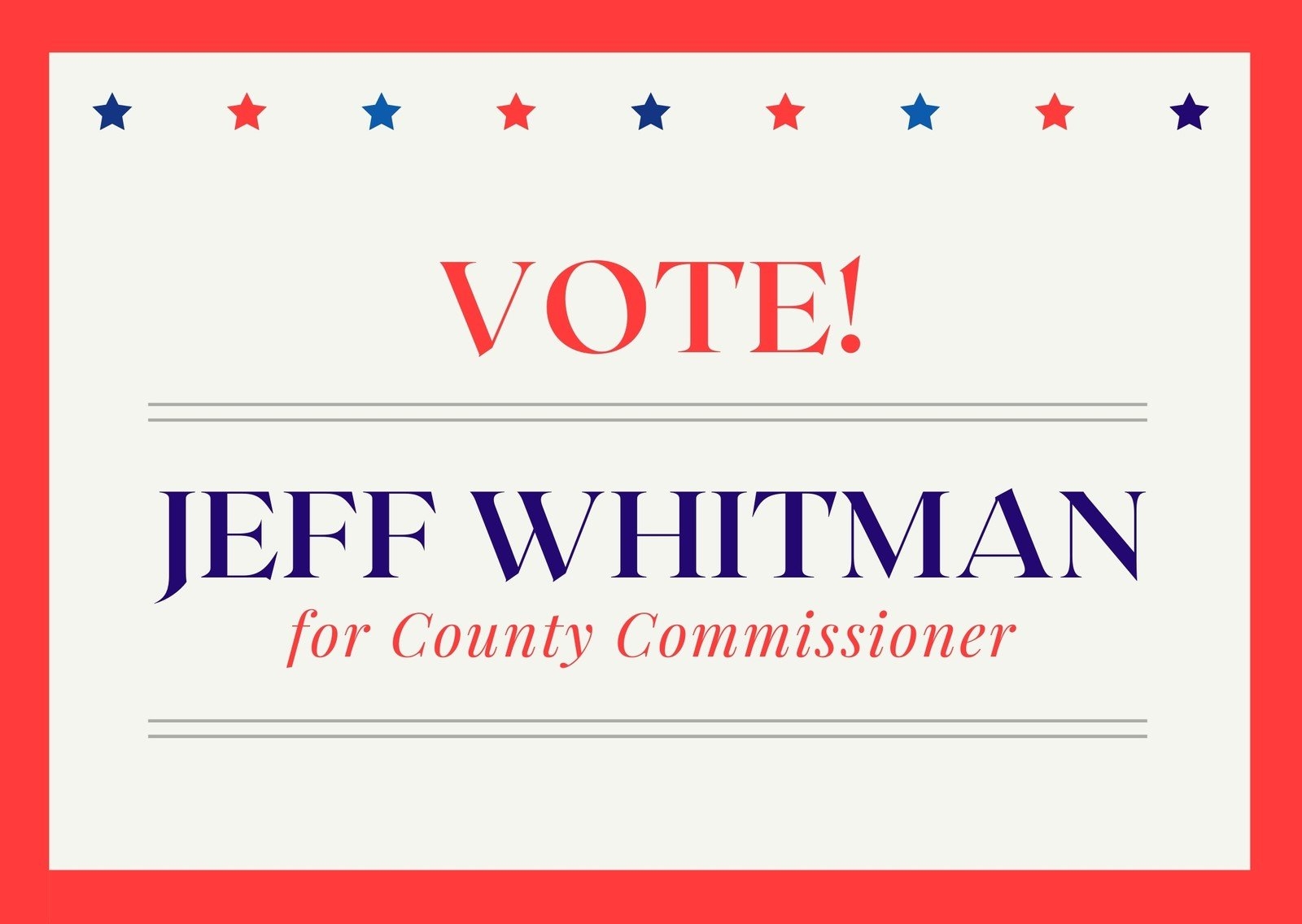 Free Printable Editable Political Postcard Templates Canva