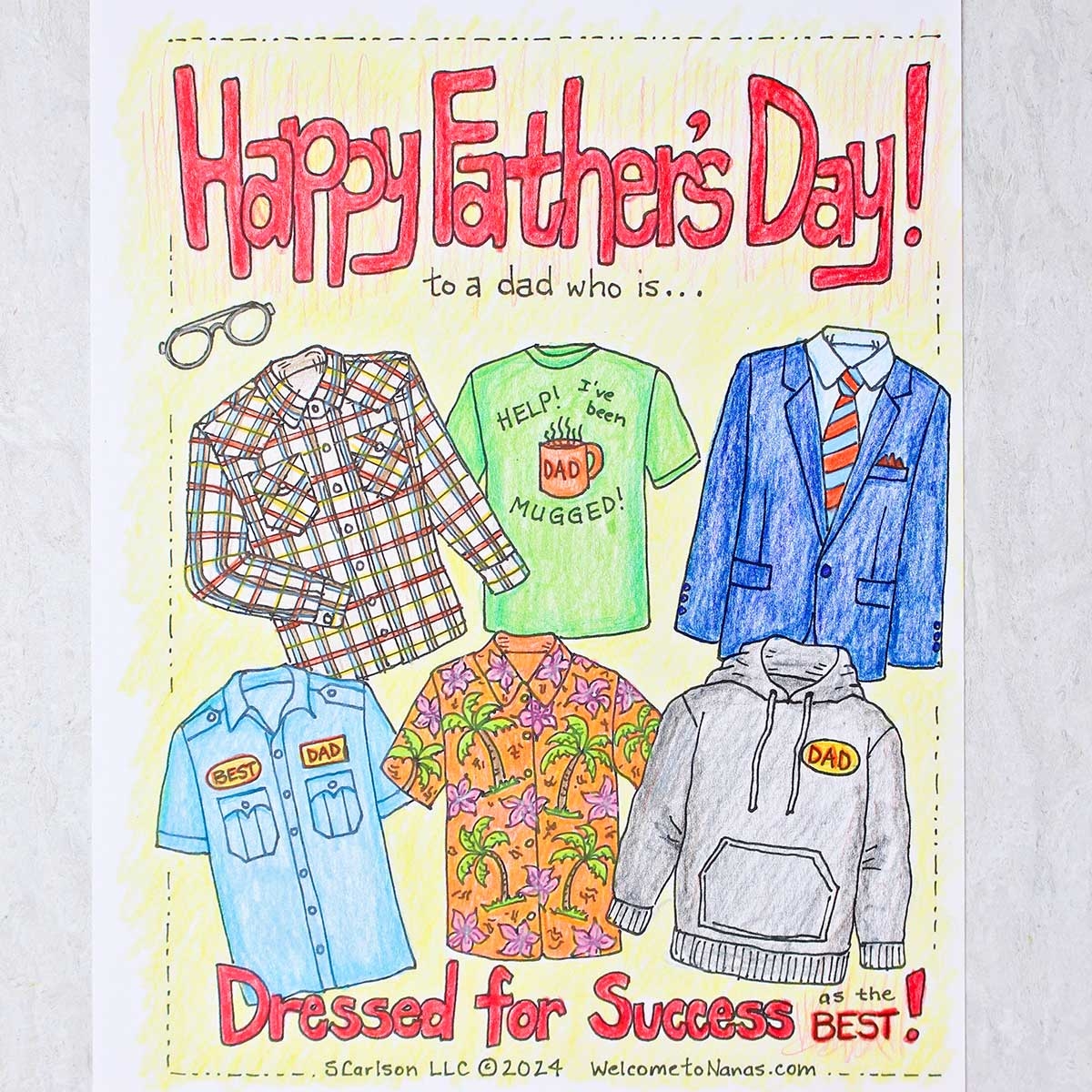 Free Printable Dad Clipart
