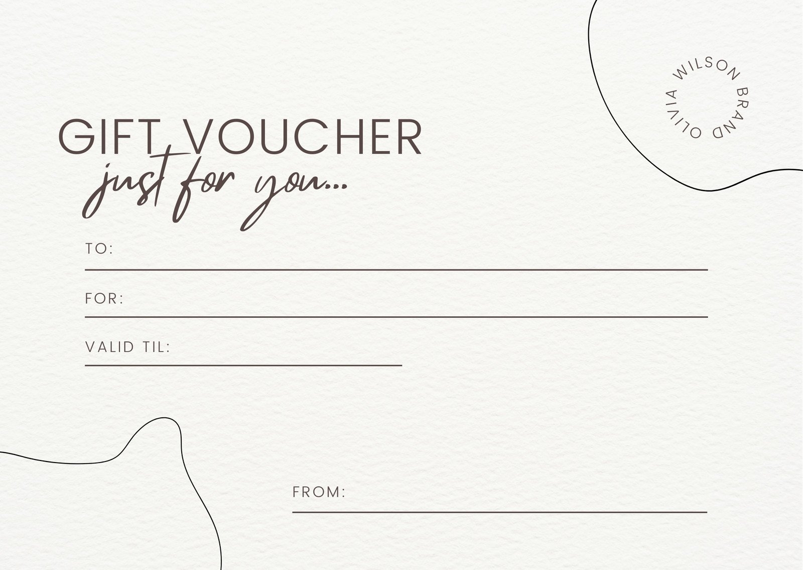 Free Printable Gift Certificate Templates To Customize Canva