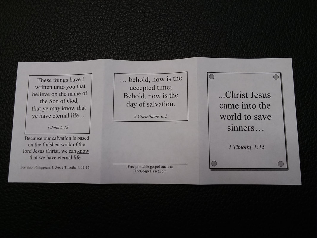 Free Printable Gospel Tracts In English And Spanish THE GOSPEL TRACT