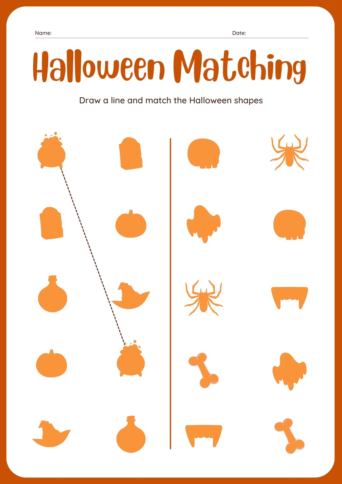 Preschool Halloween Free Printables