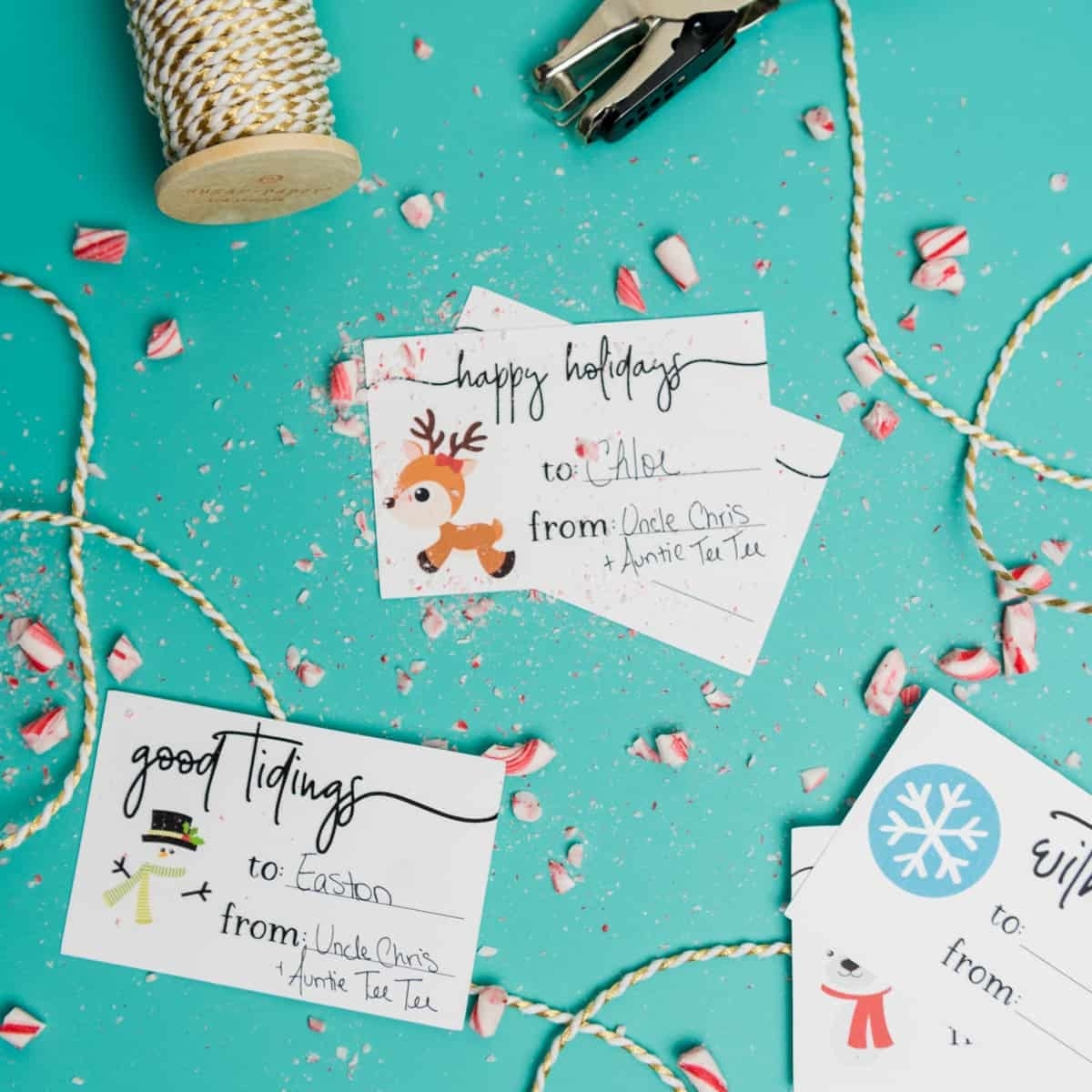 Free Printable Holiday Gift Tags Simply Made Fun