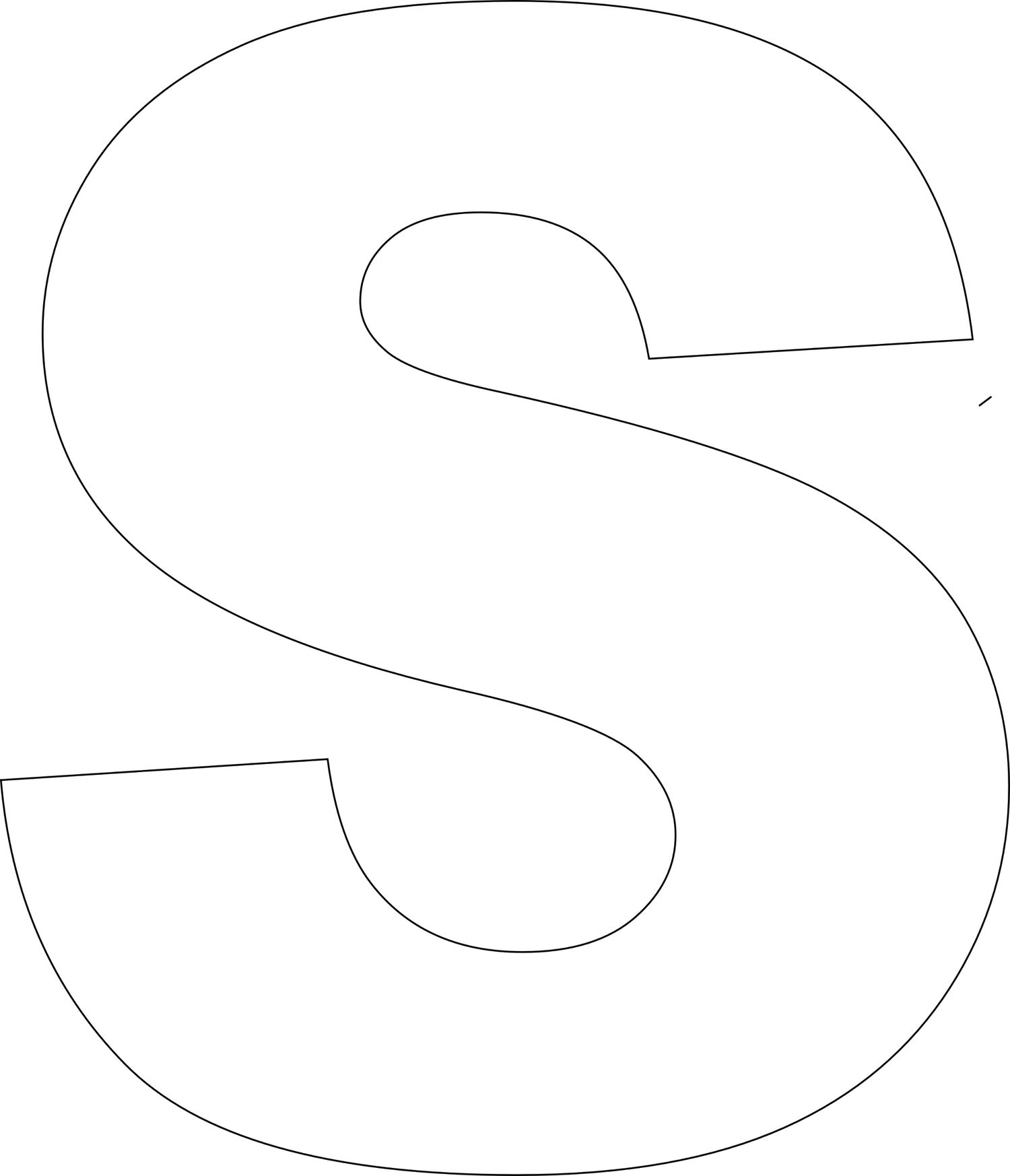Free Printable Letter Cutouts