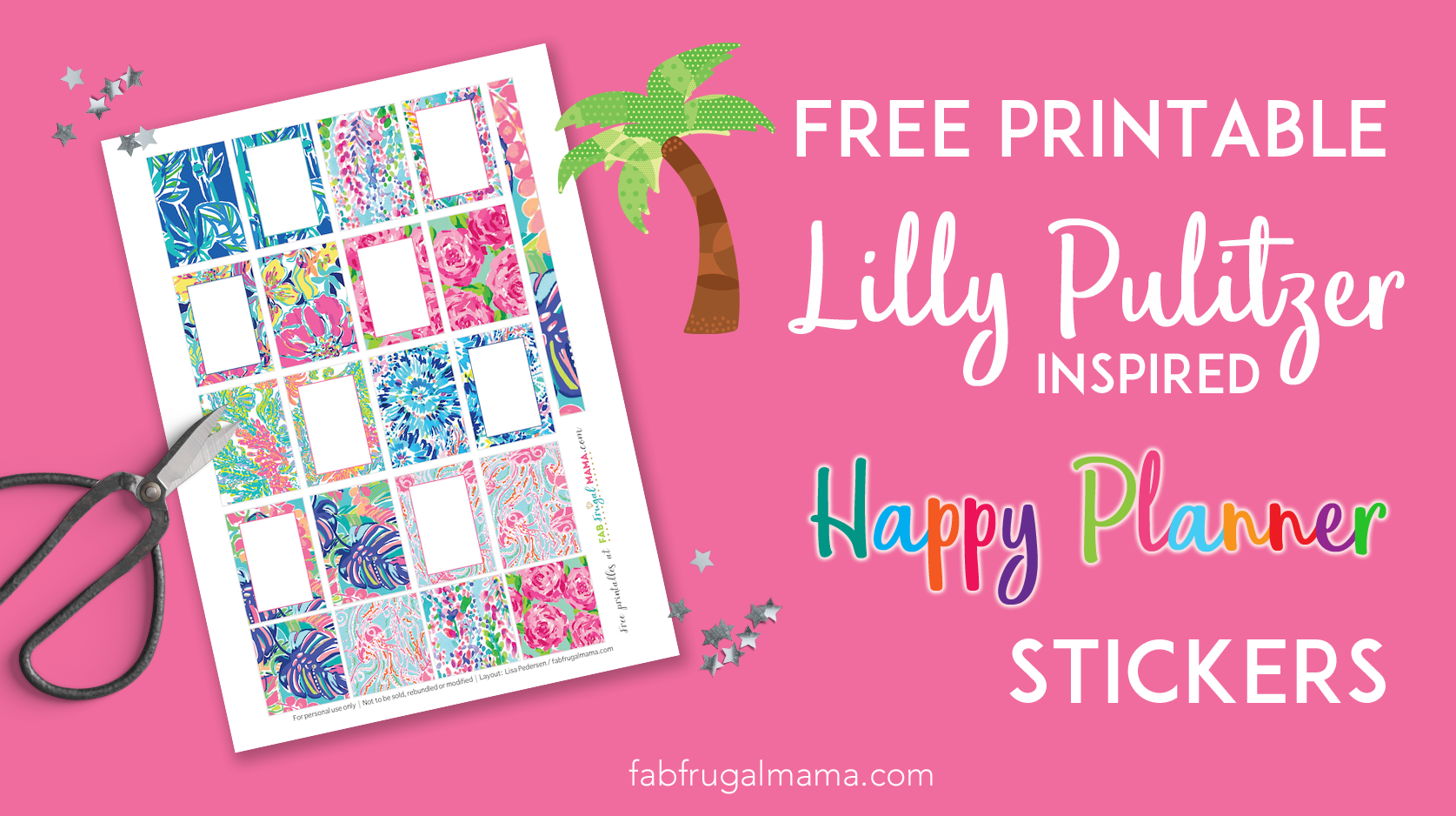 Free Happy Planner Sticker Printables