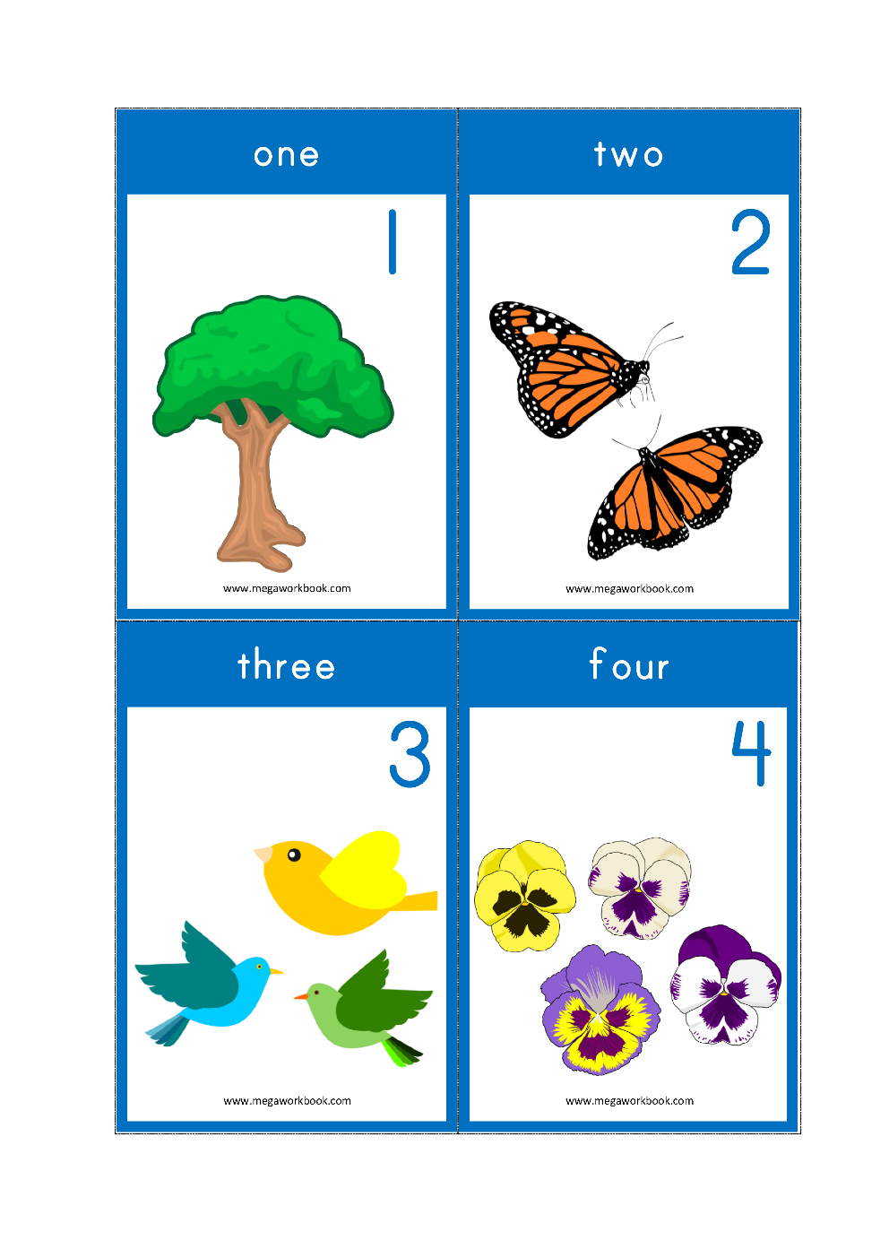 Free Printable Number Flashcards 1 10 And 1 20 MegaWorkbook