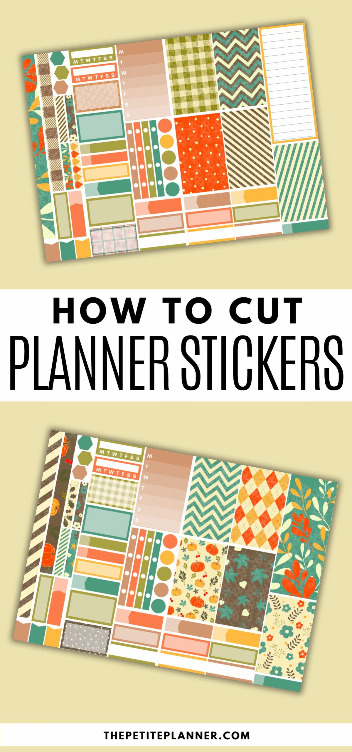 Free Printable Planner Die Cuts