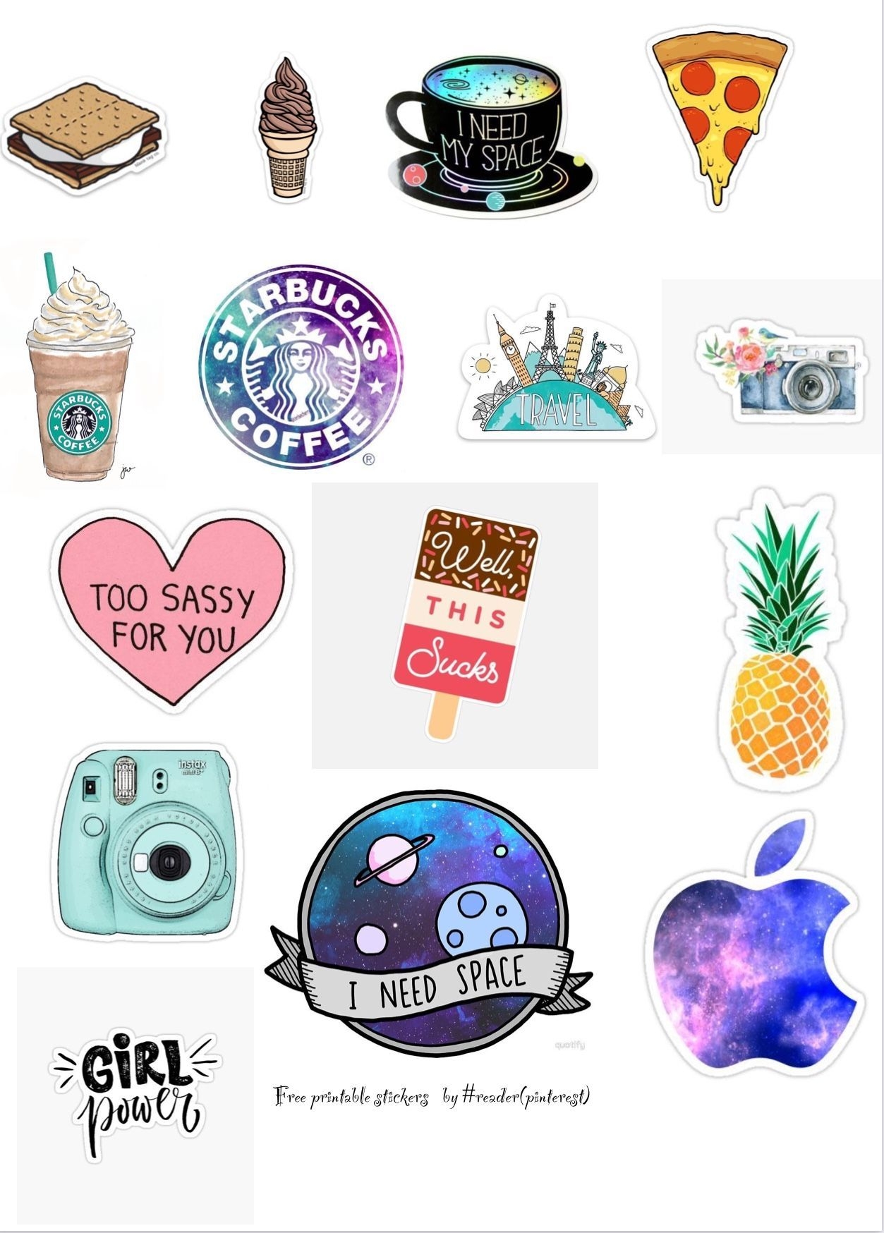 Printable Stickers Free