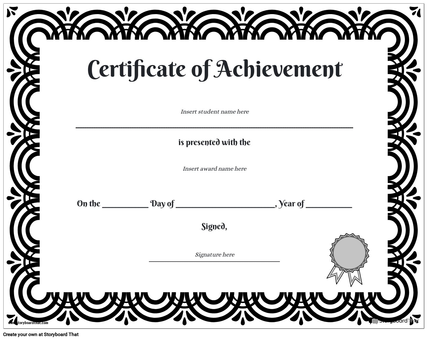 Free Printable Student Certificate And Award Templates