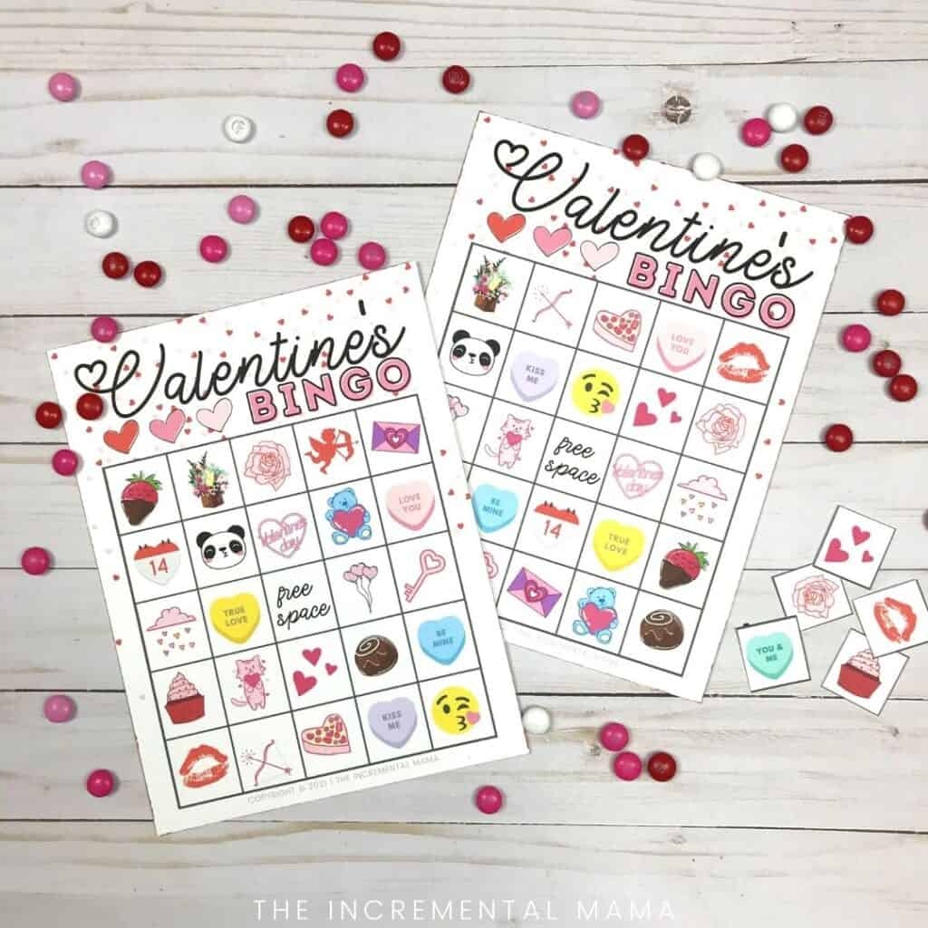 Free Printable Valentine s Place Cards The Incremental Mama