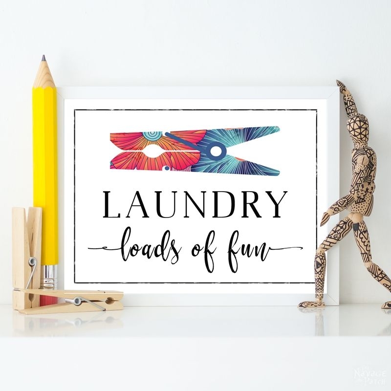 Free Printable Wall Art For Laundry Room The Navage Patch