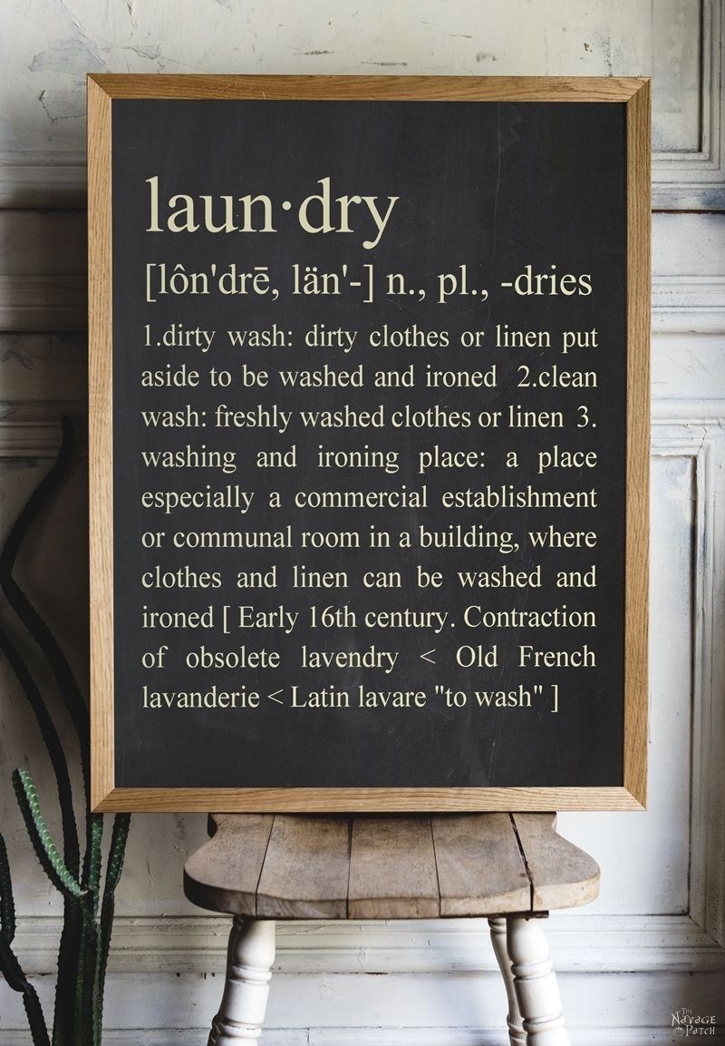 Free Printable Laundry Room Art