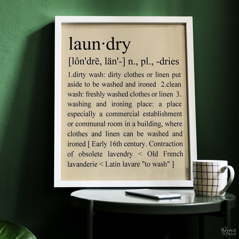 Free Printable Wall Art For Laundry Room The Navage Patch