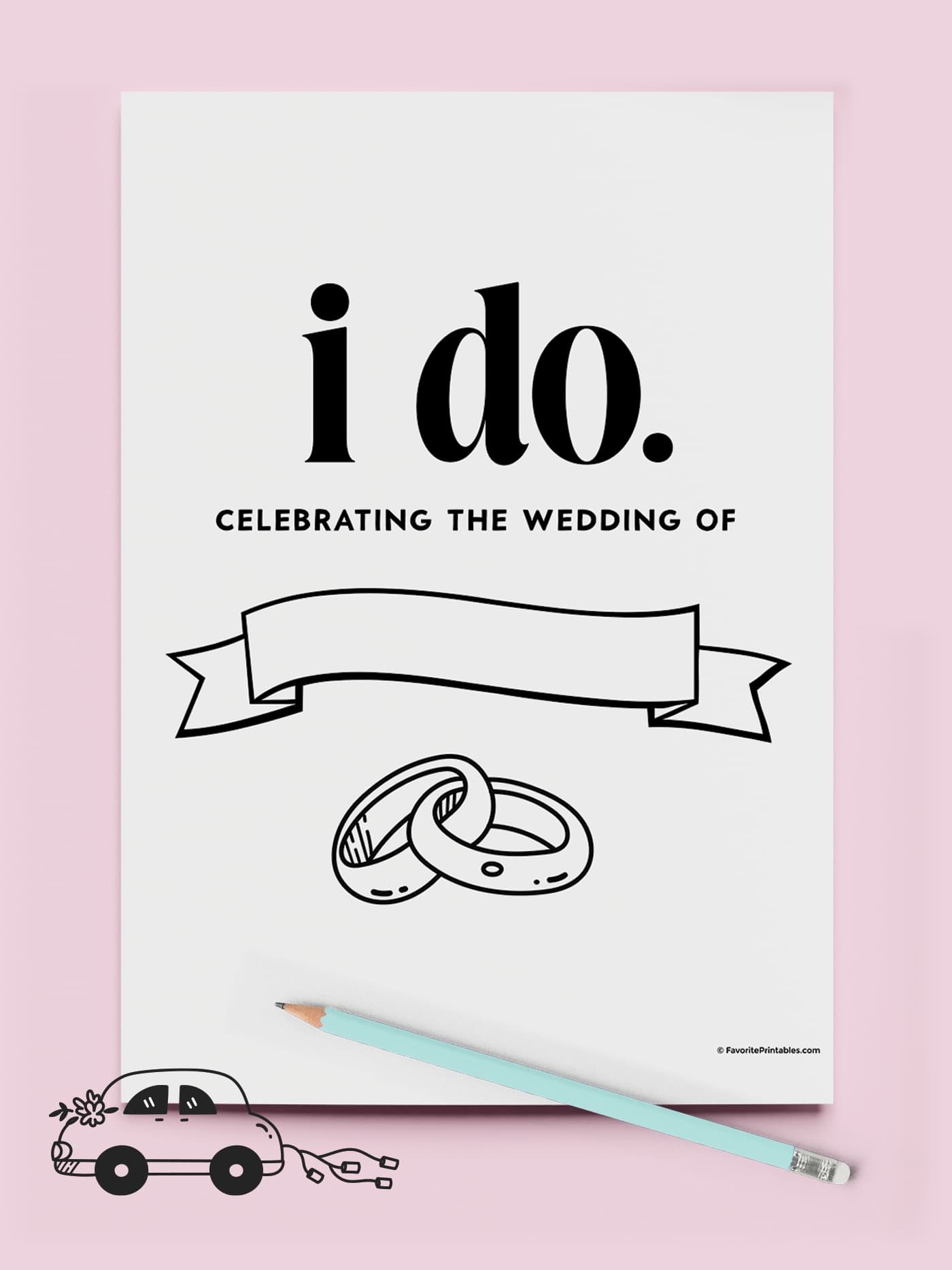 Free Printable Wedding Activity Book For Kids Favorite Printables
