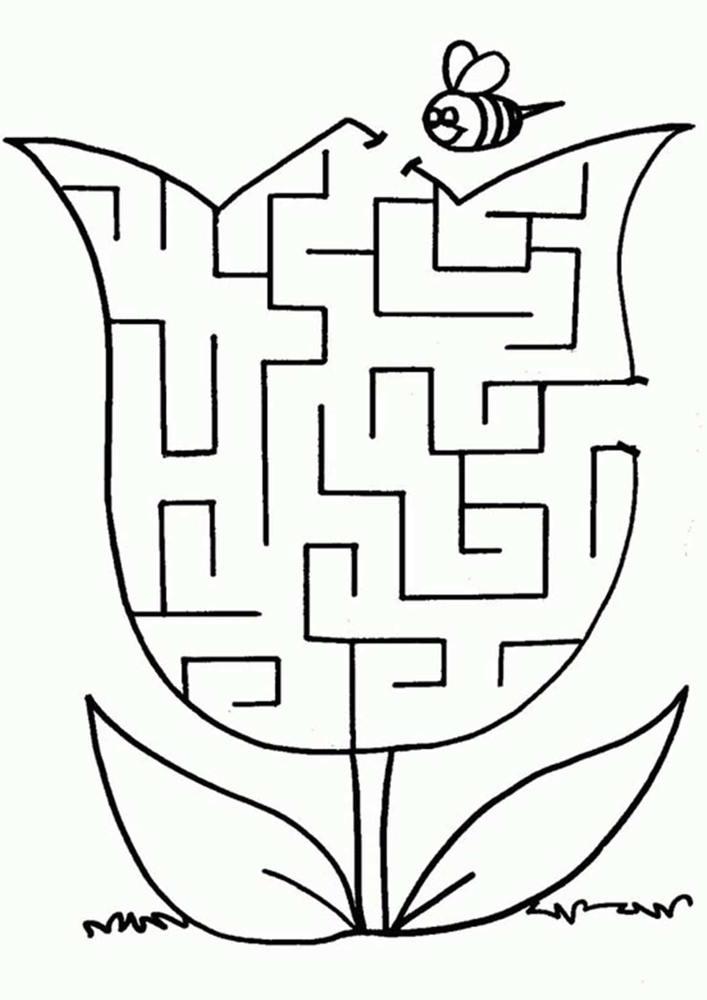 Free Simple Maze Printables For Preschoolers And Kindergartners Tulamama