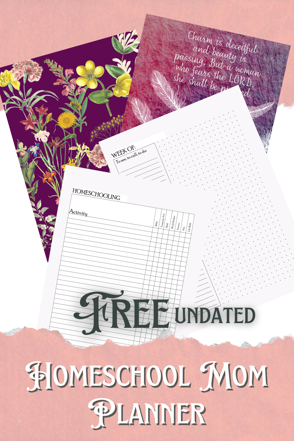 Free Printable Homeschool Bible Curriculum