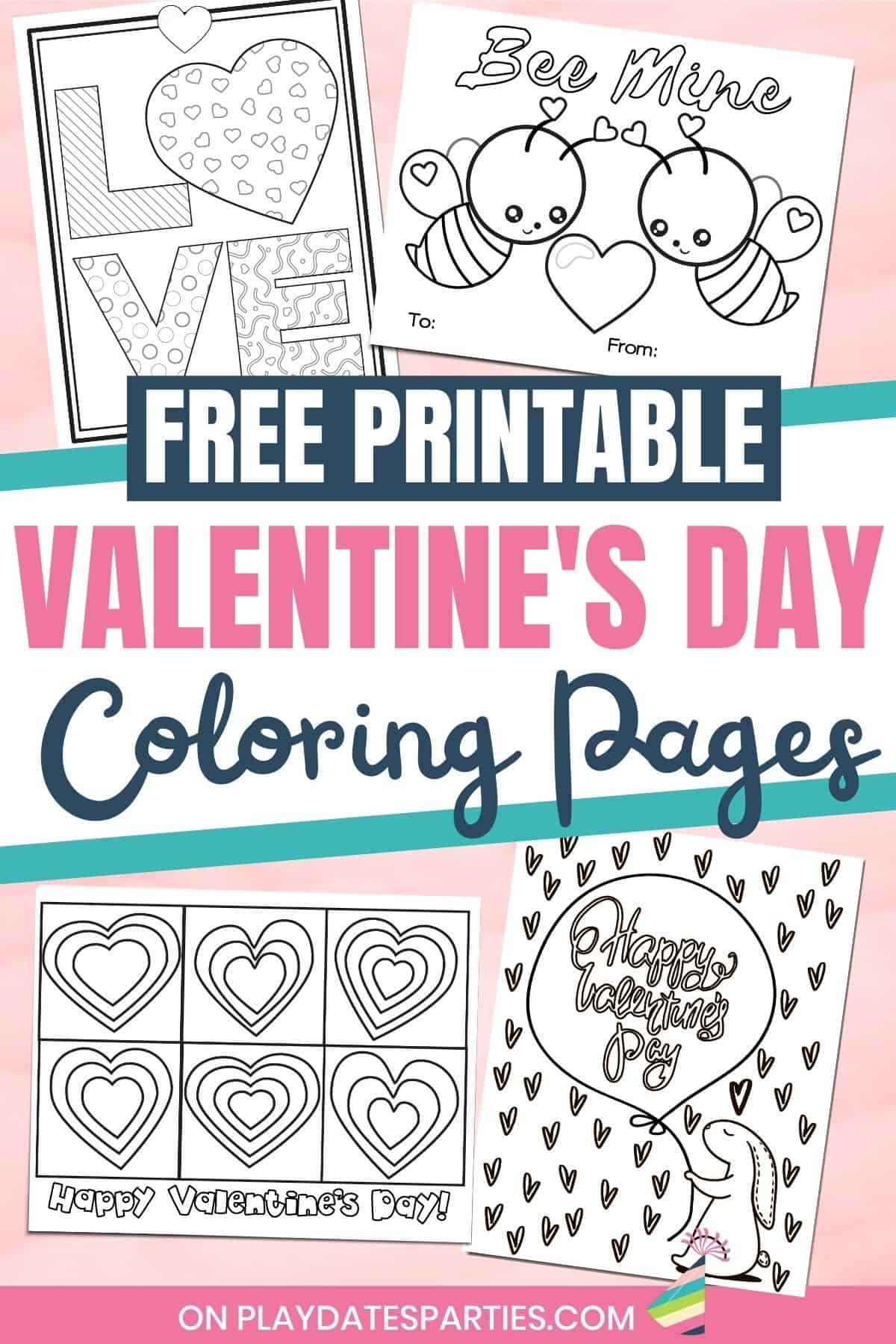 Free Valentine s Day Coloring Pages Printable