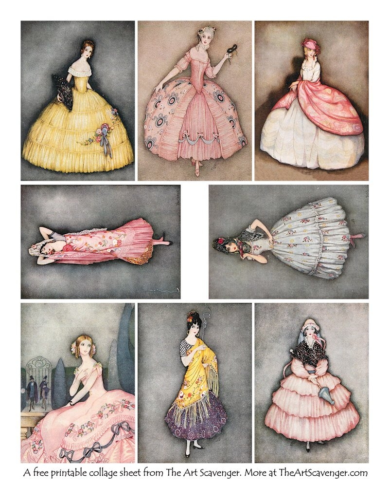 Free Victorian Ephemera Printables The Art Scavenger